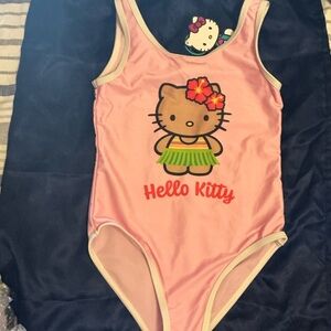 Hello Kitty Pink Swimsuit